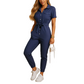 Slim Fit Button Front Jumpsuit for Women with Structured Shape